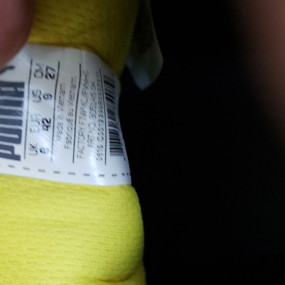 Puma Ferrari driving shoes sz.9 Pre-owned. Gray & black. good condition - Picture 11 of 12